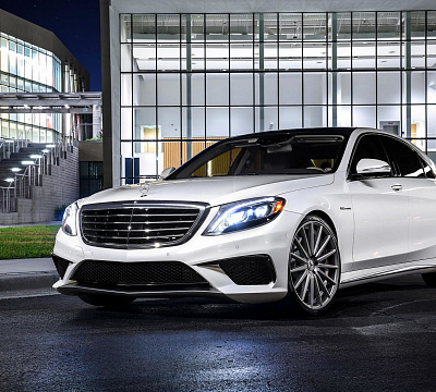 Фото дисков Vossen VFS-2 на Mercedes-Benz S-Class (W222, C217)