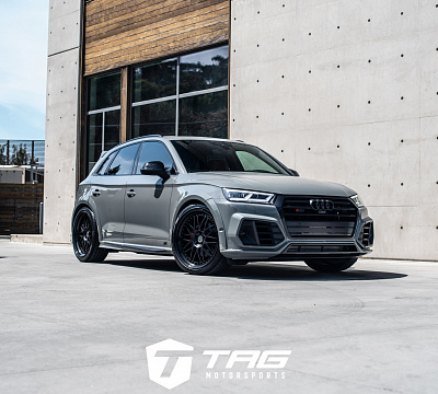 Фото дисков HRE 540 на Audi Q5 (FY)