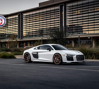 Фото дисков HRE P101SC на Audi R8 (4S)