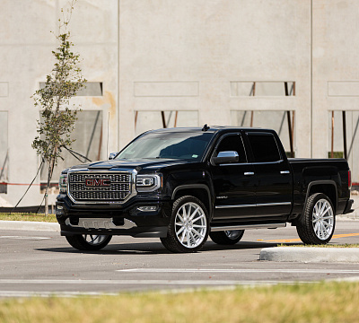 Фото дисков Vossen HF6-1 на GMC Sierra III