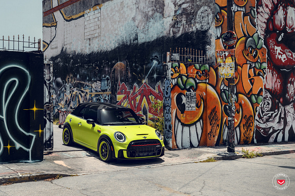 Фото дисков Vossen GEN-02 (3-piece) Черный сатин на MINI Cooper IV