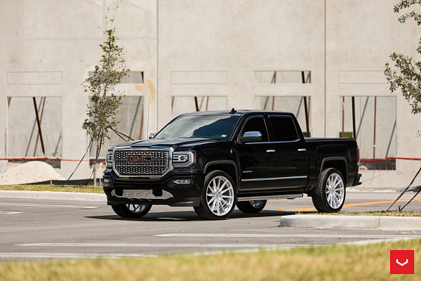 Фото дисков Vossen HF6-1 Серебро на GMC Sierra III