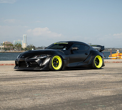 Фото дисков Brixton Forged TR05 AERO1 на Toyota Supra A90