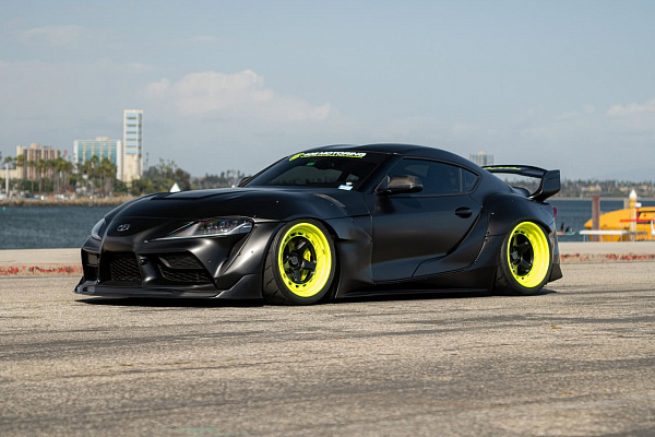 Фото дисков Brixton Forged TR05 AERO1 Другой цвет на Toyota Supra A90