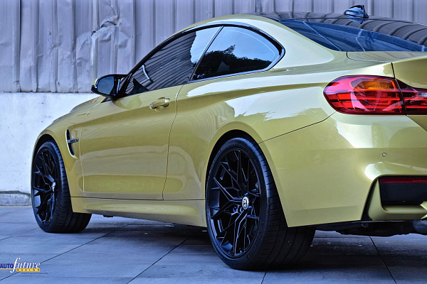 Фото дисков HRE FF10 Черный сатин на BMW 4/M4 (F32/F82)