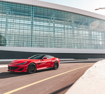 Фото дисков Vossen HF-4T на Ferrari Portofino