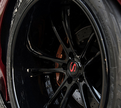 Фото дисков Savini SV43 на Nissan GT-R