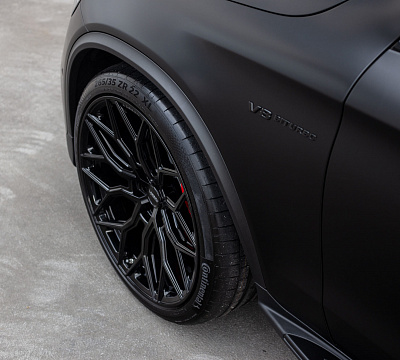 Фото дисков Vossen HF-2 на Mercedes-Benz GLC (X253, C253)