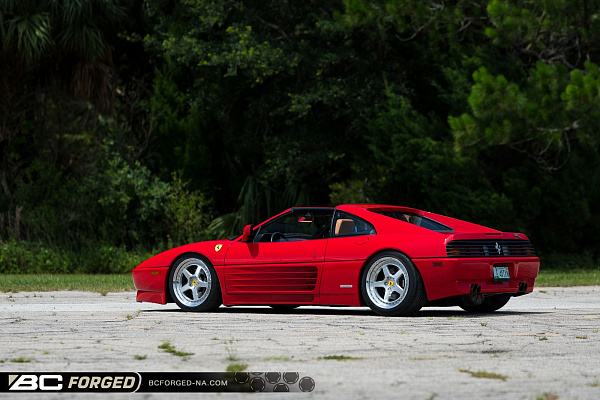 Фото дисков BC Forged LE05 // MLE05 Глянцевый лак на Ferrari 348