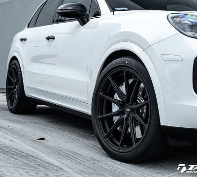 Фото дисков Vossen HF-3 на Porsche Cayenne III