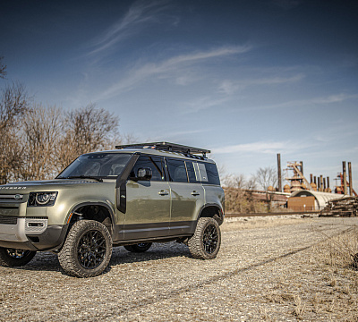 Фото дисков Vossen HF-2 на Land Rover Defender II