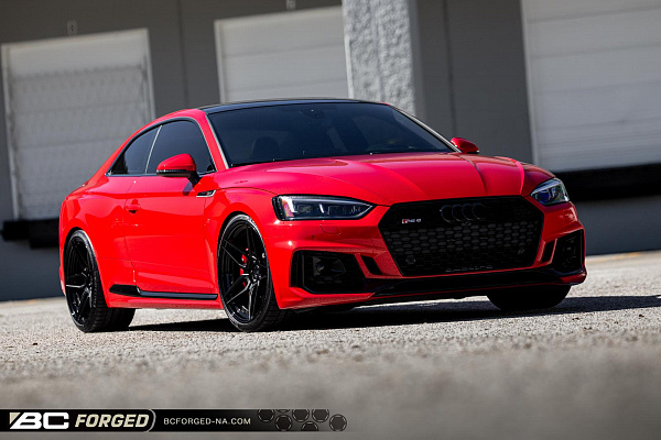 Фото дисков BC Forged HCA161 Черный матовый на Audi A/S/RS 5 (F5)
