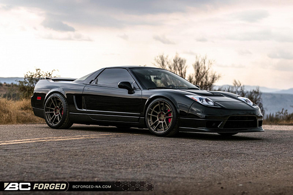 Фото дисков BC Forged HCA163 Сатиновая бронза на Acura NSX I