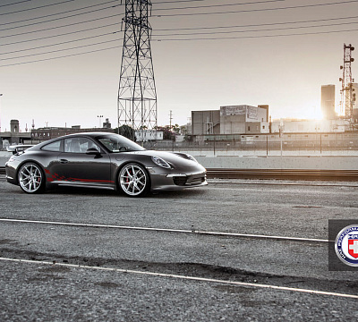 Фото дисков HRE P101 на Porsche 911 VII