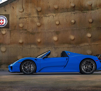 Фото дисков HRE P101 на Porsche 918 Spyder
