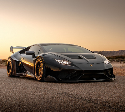 Фото дисков Brixton Forged PF7 Aerotech на Lamborghini Huracan