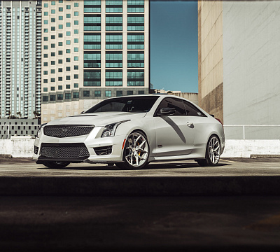 Фото дисков Vossen HF-5 на Cadillac ATS