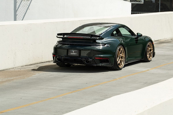 Фото дисков Anrky S3-X4 Глянцевое темное золото на Porsche 911 VIII