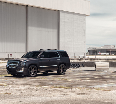 Фото дисков Vossen HF6-2 на Cadillac Escalade IV