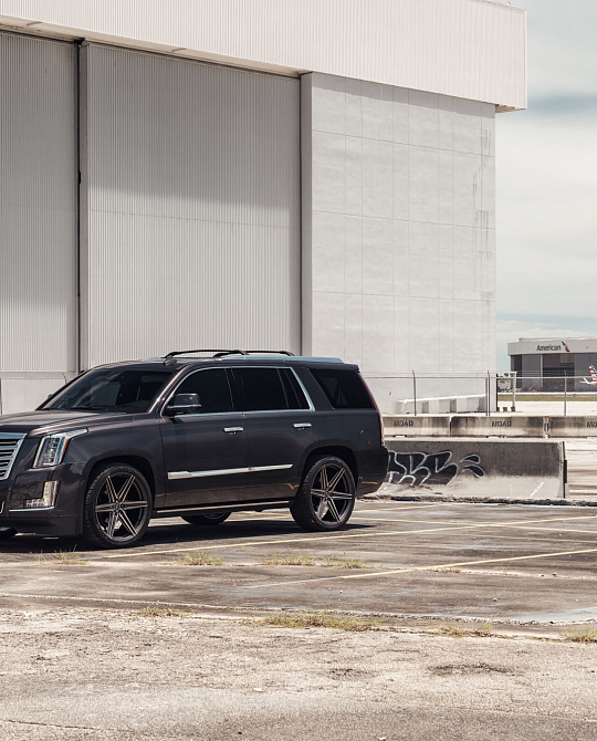 Фото дисков HF6-2 Алмазная проточка на Cadillac Escalade IV