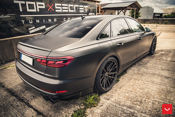 Фото дисков Vossen HF-4T Глянцевый темный лак на Audi A/S 8 (D5)