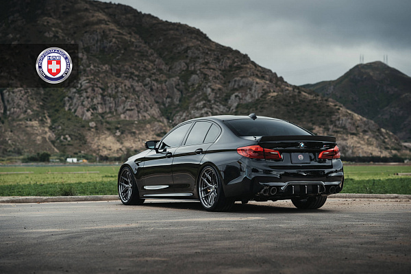 Фото дисков HRE S101SC Сатиновый темный лак на BMW 5/M5 (G30/F90)
