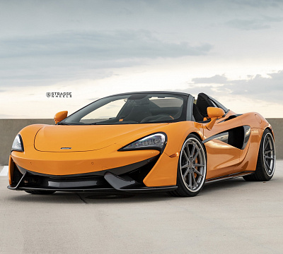 Фото дисков Strasse Wheels SV1 Deep Concave FS на McLaren 570S