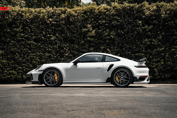 Фото дисков Anrky S1-X4 Глянцевый темный лак на Porsche 911 VIII