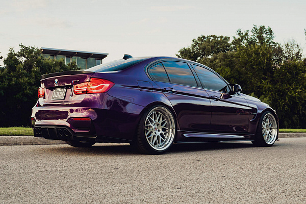 Фото дисков HRE 300 Глянцевый лак на BMW 3/M3 (F3x/F80)