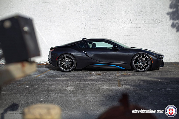 Фото дисков HRE P101 Сатиновый графит на BMW i8