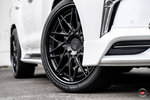 Фото дисков Vossen S17-07 (3-Piece) Черный сатин на Lexus LX III