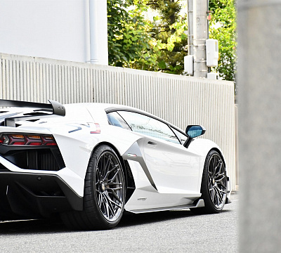 Фото дисков Anrky S1-X1 на Lamborghini Aventador