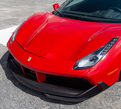 Фото дисков Anrky S3-X3 на Ferrari 488