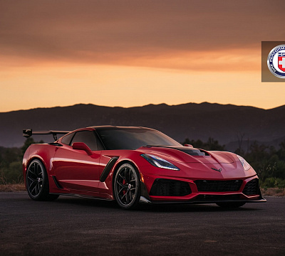Фото дисков HRE R101 Lightweight на Chevrolet Corvette C7