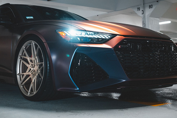 Фото дисков Anrky S1-X2 Сатиновая шампань на Audi A/RS 6 (C8)