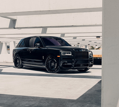 Фото дисков Vossen S17-18 на Rolls-Royce Cullinan