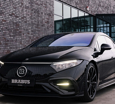 Фото дисков BRABUS Monoblock Z (Platinum Edition) на Mercedes-Benz EQS