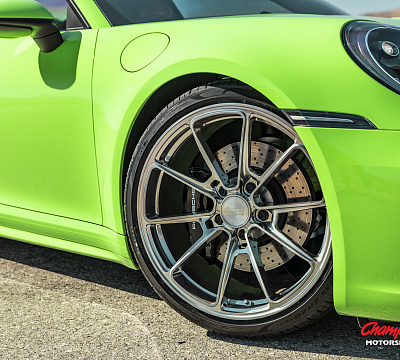 Фото дисков Vossen RS92 на Porsche 911 VIII