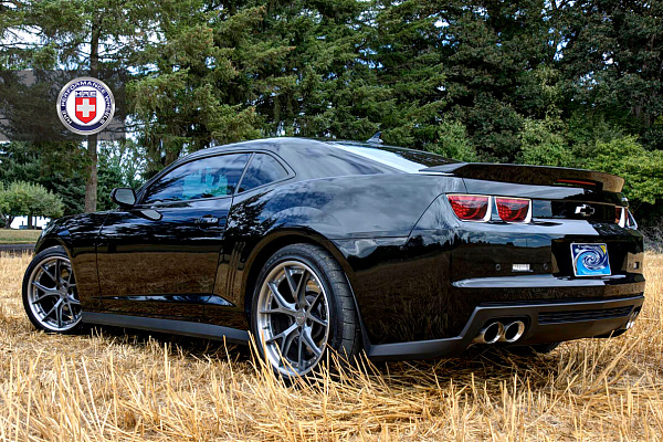 Фото дисков HRE S101 Глянцевый графит на Chevrolet Camaro V