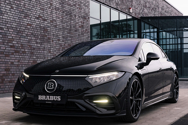 Фото дисков BRABUS Monoblock Z (Platinum Edition) Черный глянец на Mercedes-Benz EQS