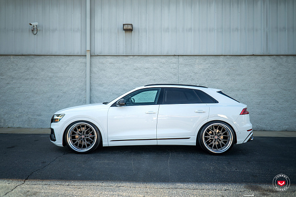 Фото дисков Vossen M-X3 (3-Piece) Матовый графит на Audi Q8