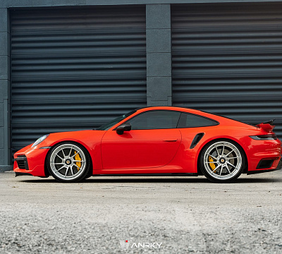 Фото дисков Anrky AN33 на Porsche 911 VIII