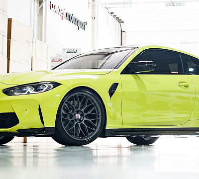Фото дисков HRE RC100 на BMW 4/M4 (G22/G82)