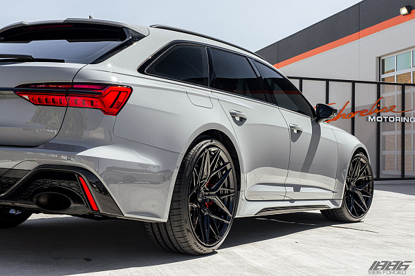 Фото дисков 1886 Wheels G009 Черный глянец на Audi A/RS 6 (C8)