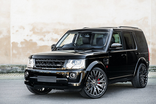 Фото дисков Kahn Kahn RS Черный сатин на Land Rover Discovery IV
