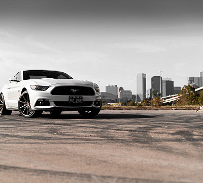 Фото дисков Vossen VFS-10 на Ford Mustang VI