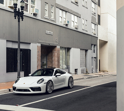 Фото дисков Vossen EVO-5R на Porsche 911 VIII