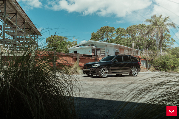 Фото дисков Vossen HFX-1 (5-Lug) Серебро на BMW X3/X3 M (G01/F97)