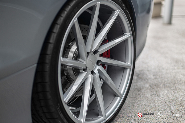 Фото дисков Vossen CVT Серебро на Mercedes-Benz S-Class (W222, C217)