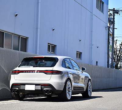 Фото дисков HRE P200 на Porsche Macan I